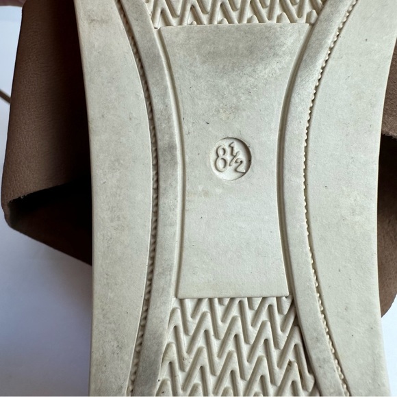 Eileen Fisher Women's Sport Sandals Size 8.5 Shoes Leather Zip Brown - Picture 6 of 8